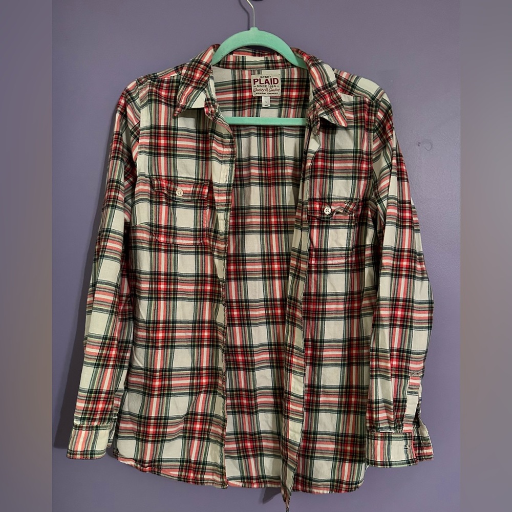 Old Navy Lightweight Plaid Flannel